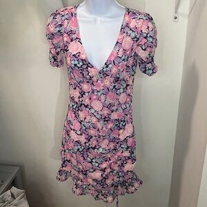H&M Floral midi dress